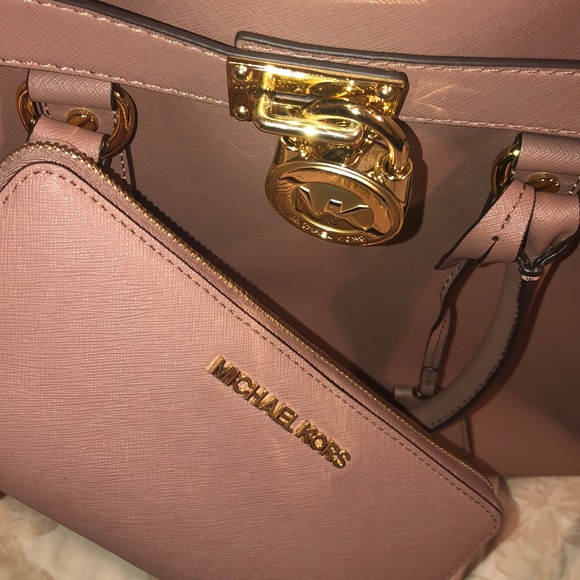 Dusty rose mk hamilton and Wallet!! - Picture 6 of 8